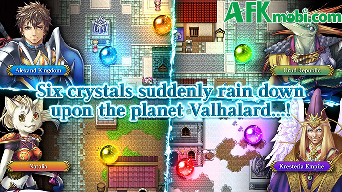 Tựa game Alphadia IV cổ điển của KEMCO có phiên bản làm lại mang tên RPG Alphadia F 0