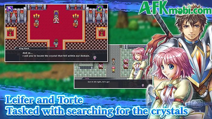 Tựa game Alphadia IV cổ điển của KEMCO có phiên bản làm lại mang tên RPG Alphadia F 1