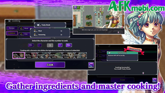 Tựa game Alphadia IV cổ điển của KEMCO có phiên bản làm lại mang tên RPG Alphadia F 4