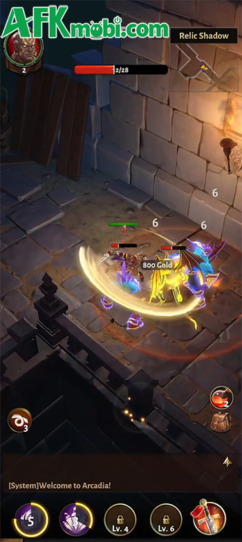 Khám phá các hầm ngục tối, chiến đấu với lũ quỷ dữ trong game nhập vai Storm of Blades 0
