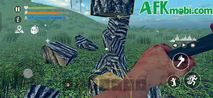 Sinh tồn trên một hòn đảo nhiệt đới rộng lớn trong game Survival Island Simulator 1