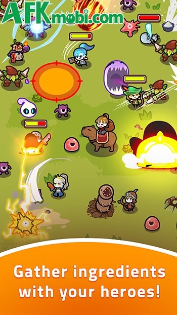 Tasty Monster Town game mô phỏng cho săn quái vật để thu thập nguyên liệu kinh doanh ẩm thực 0