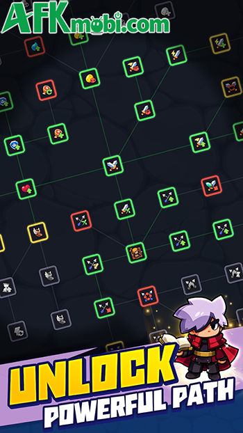 Không ngừng bước vào hầm ngục để chiến đấu, gia tăng sức mạnh trong game Tomb Rush 2
