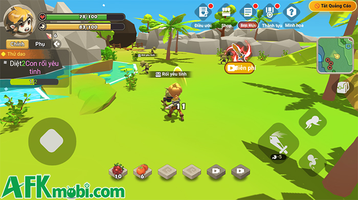 Tổng hợp ba lí do mà bạn nên thử qua tựa game di động Đảo Sinh Tồn 3D 3