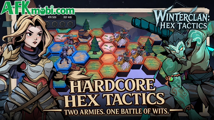 Winterclan: Hex Tactics game chiến thuật theo lượt trên bàn cờ lục giác đậm chất cổ điển 0