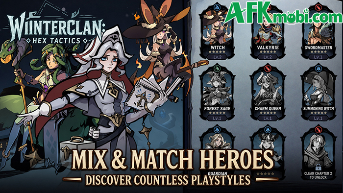 Winterclan: Hex Tactics game chiến thuật theo lượt trên bàn cờ lục giác đậm chất cổ điển 1