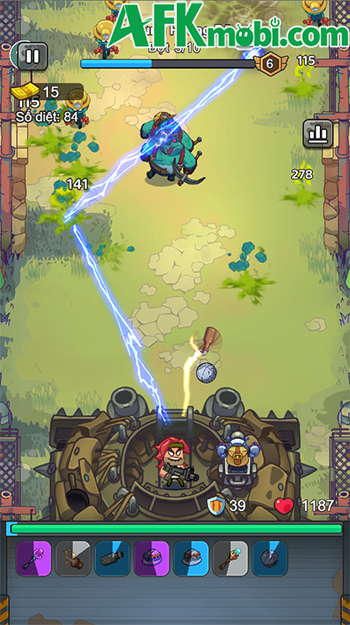 ZA War: Survival VN game phòng thủ roguelike kết hợp xếp balo trên nền tảng game của Zalo 0