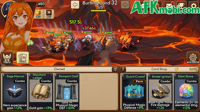 Aeterna Loop: Tactical Idle RPG game nhàn rỗi với cơ chế xây dựng bộ bài gia tăng sức mạnh 0