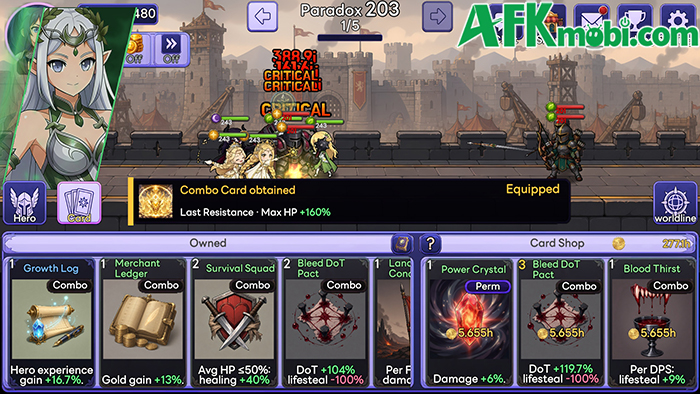 Aeterna Loop: Tactical Idle RPG game nhàn rỗi với cơ chế xây dựng bộ bài gia tăng sức mạnh 4