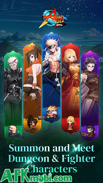 Arad: Idle RPG game nhập vai nhàn rỗi lấy chủ đề từ series Dungeon & Fighter nổi tiếng 0