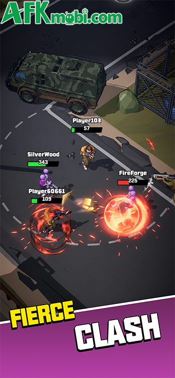 Bullet Rivals game hành động PvP đơn giản với sự cạnh tranh trực tiếp giữa bốn đội chơi 2