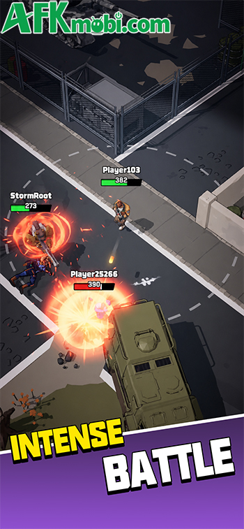 Bullet Rivals game hành động PvP đơn giản với sự cạnh tranh trực tiếp giữa bốn đội chơi 3