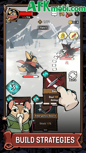 Card of Demon Slayer: Deck RPG game chiến thuật roguelike sử dụng thẻ bài để chiến đấu 3