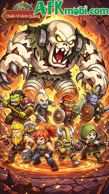 Game nhập vai For Glory: Idle RPG cập bến thị trường Việt Nam với tên Chiến Vì Vinh Quang 0