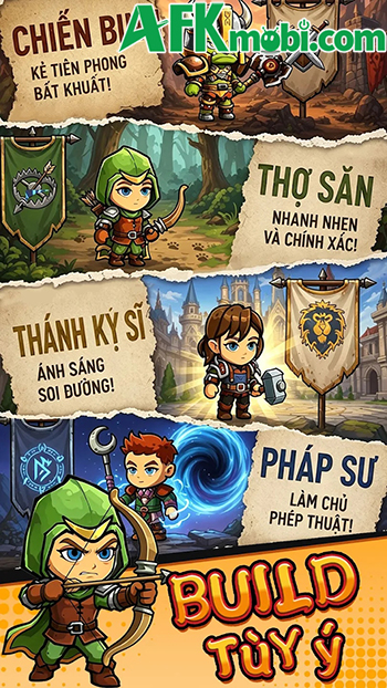 Game nhập vai For Glory: Idle RPG cập bến thị trường Việt Nam với tên Chiến Vì Vinh Quang 1