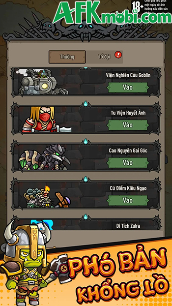 Game nhập vai For Glory: Idle RPG cập bến thị trường Việt Nam với tên Chiến Vì Vinh Quang 2