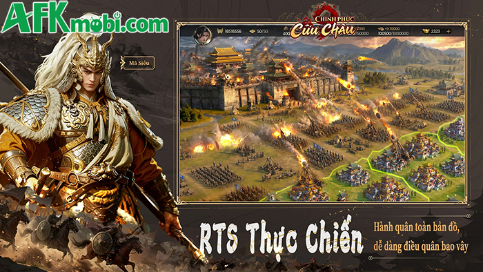 Chinh Phục Cửu Châu game mô phỏng chiến thuật đề tài Tam Quốc cập bến Việt Nam 0