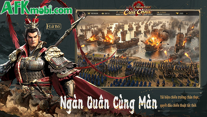 Chinh Phục Cửu Châu game mô phỏng chiến thuật đề tài Tam Quốc cập bến Việt Nam 1