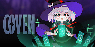 Coven: Roguelite Deckbuilder game chiến thuật roguelite với yếu tố sử dụng thẻ bài để chiến đấu