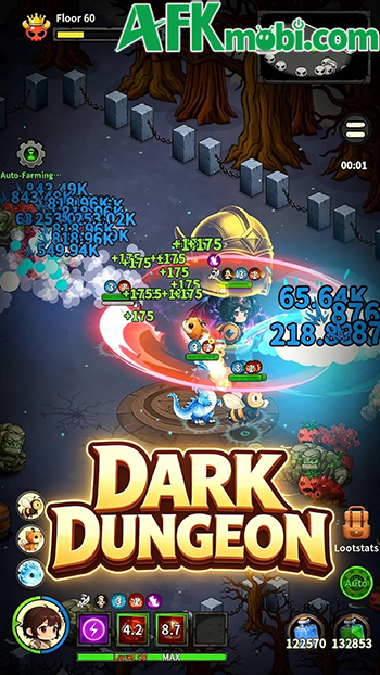 Chiến đấu qua những tầng hầm ngục tối trong game Dungeon Battle: Action RPG 1