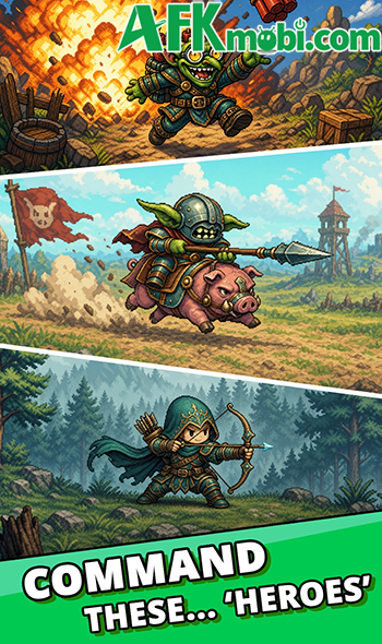 Dẫn dắt quân đội chinh phục những vùng đất trong game Emperor of All: Idle Empire 2