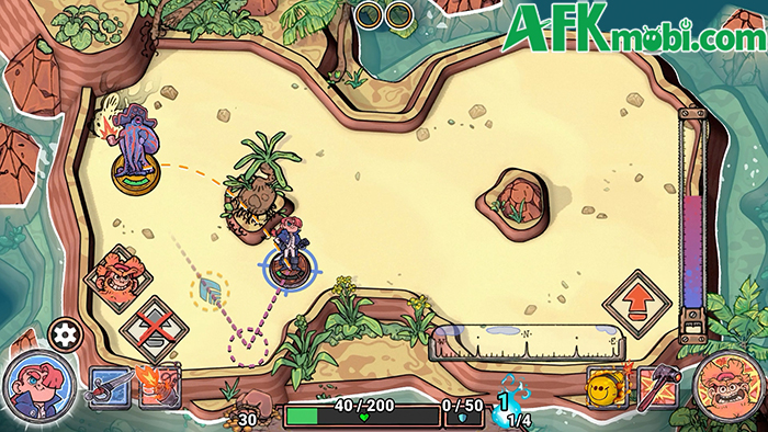 Flick Shot Rogues Mobile game chiến thuật roguelike kết hợp bắn nhân vật nảy trên bàn cờ 0