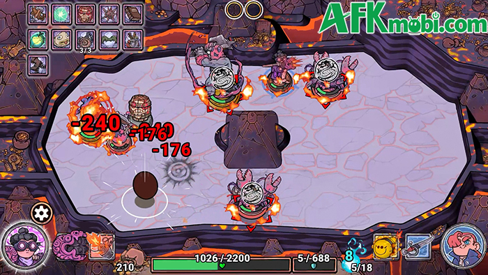 Flick Shot Rogues Mobile game chiến thuật roguelike kết hợp bắn nhân vật nảy trên bàn cờ 2