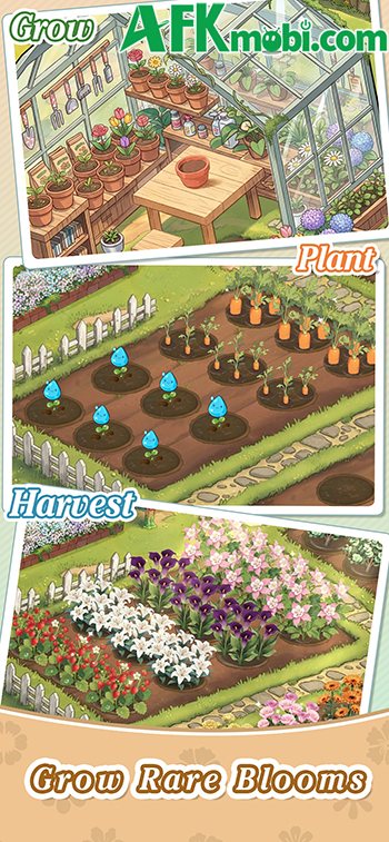Quản lý khu vườn hoa nhỏ của riêng bạn trong game mô phỏng Floral Heart 0