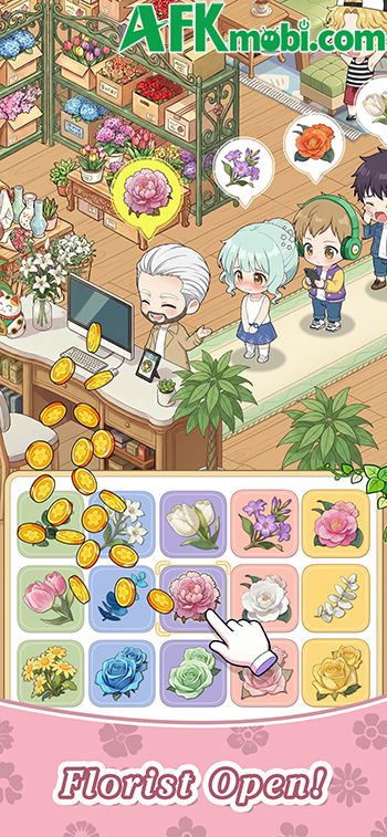 Quản lý khu vườn hoa nhỏ của riêng bạn trong game mô phỏng Floral Heart 1