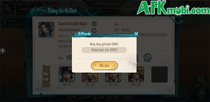 Tổng hợp gift code game Quan Nhị Ca mới nhất trong tháng 0