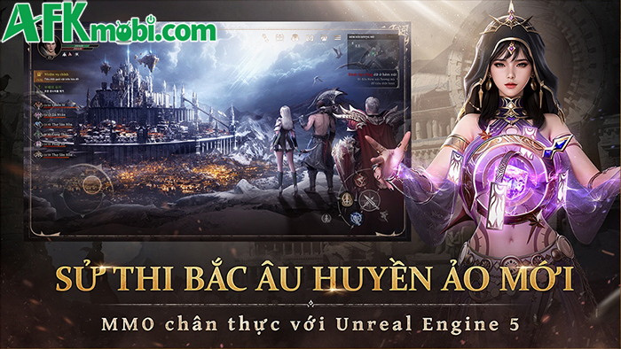 Game MMORPG 3D lấy chủ đề giả tưởng Kỳ Tích Trở Lại cập bến thị trường Việt Nam 0
