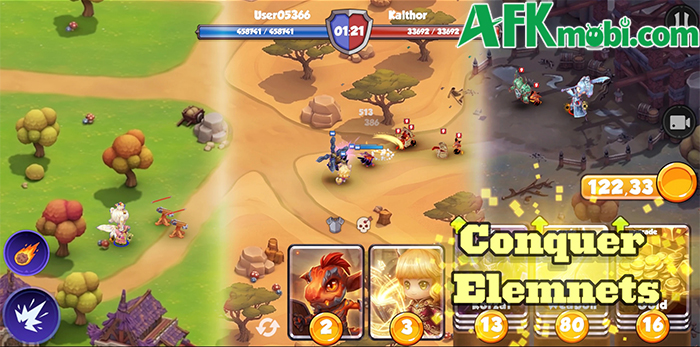 Lane Defense: Element Odyssey game chiến thuật thả quái theo phong cách đầy mới lạ 2