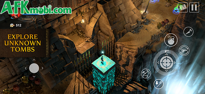 Khám phá những lăng mộ Ai Cập bị nguyền rủa trong Lara Croft: Temple of Osiris Mobile 2