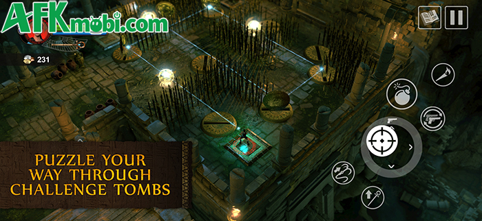 Khám phá những lăng mộ Ai Cập bị nguyền rủa trong Lara Croft: Temple of Osiris Mobile 4