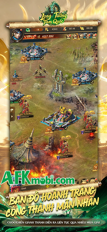 Long Tướng Tam Quốc game chiến thuật kết hợp đấu binh tướng với SLG cập bến Việt Nam 3