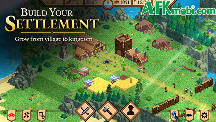 Norse Expansion Medieval RTS game chiến lược thời gian thực lấy bối cảnh thời Trung Cổ 1
