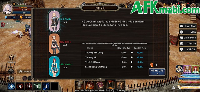 Phát triển cô nàng thần chết trong game nhập vai nhàn rỗi Reaper Girl: Soul Harvest 3
