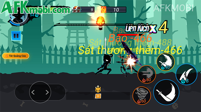 Bậc Thầy Kungfu kết hợp lối chơi hack and slash người que 2D với yếu tố roguelike 3
