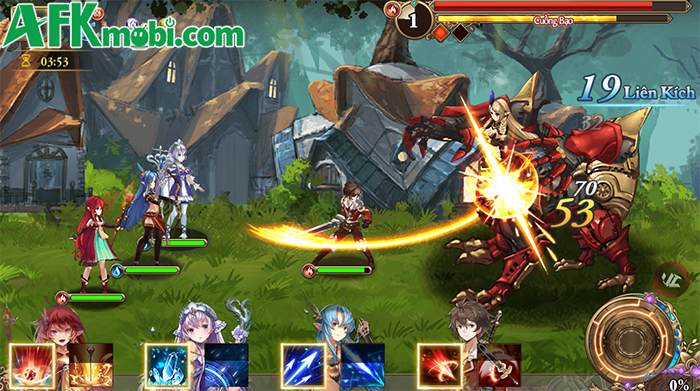 Thương Lam Cảnh Giới hòa quyện thế giới anime fantasy cùng gameplay chiến thuật đặc sắc 0