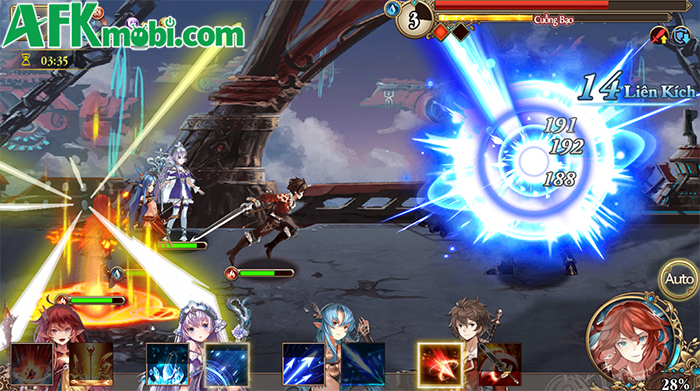 Thương Lam Cảnh Giới hòa quyện thế giới anime fantasy cùng gameplay chiến thuật đặc sắc 1