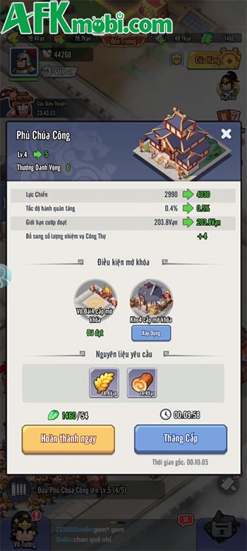 Samkok Kingdom Crush game SLG cập bến thị trường Việt Nam với tên Samkok: Đại Náo 3Q 2