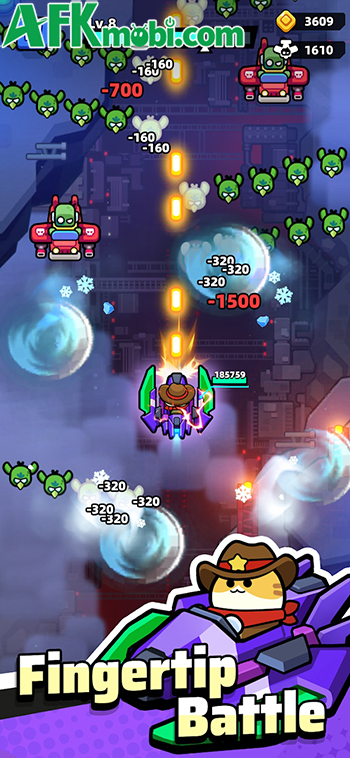 Survivor: Ace game bắn ruồi roguelike cho điều khiển phi công động vật lái máy bay chiến đấu 2