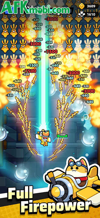 Survivor: Ace game bắn ruồi roguelike cho điều khiển phi công động vật lái máy bay chiến đấu 3