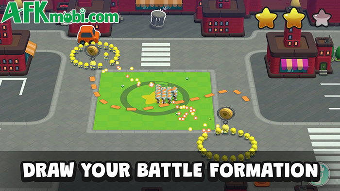 Tactile Wars: All Stars game chiến thuật cho bạn được chỉ huy đội quân lính tí hon 0