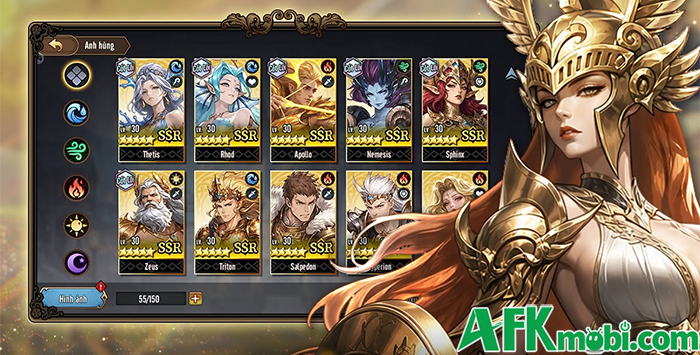 Alchemy Guardians game đấu tướng chiến thuật cập bến Việt Nam với tên Thần Thoại Olympus 0