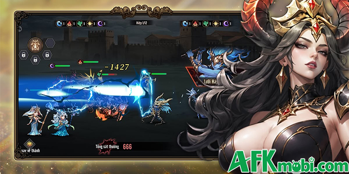 Alchemy Guardians game đấu tướng chiến thuật cập bến Việt Nam với tên Thần Thoại Olympus 2