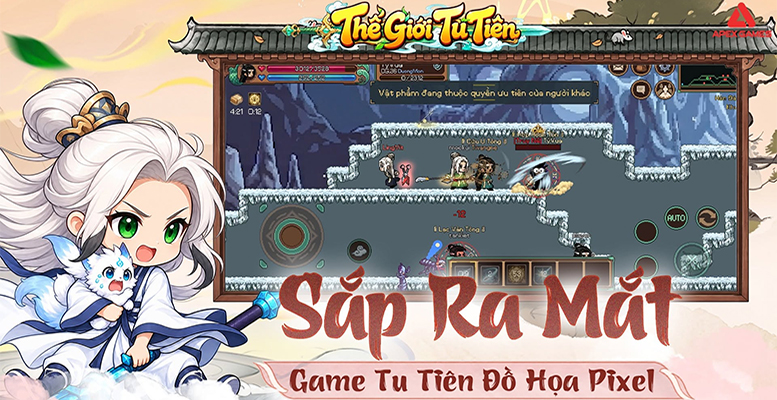Thế Giới Tu Tiên game MMORPG 2D mang đậm chất cày cuốc cổ điển đến từ các Dev Việt