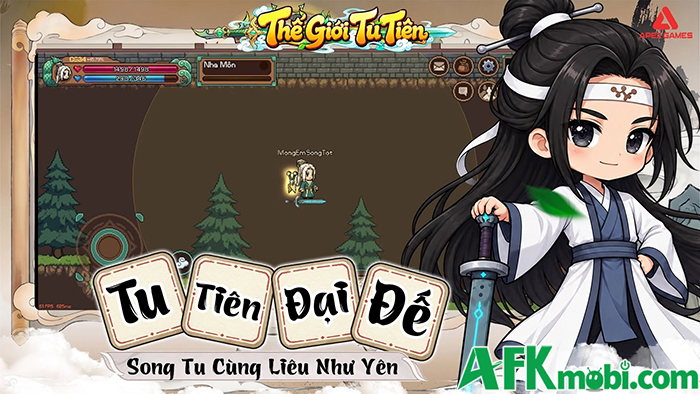 Thế Giới Tu Tiên game MMORPG 2D mang đậm chất cày cuốc cổ điển đến từ các Dev Việt 4