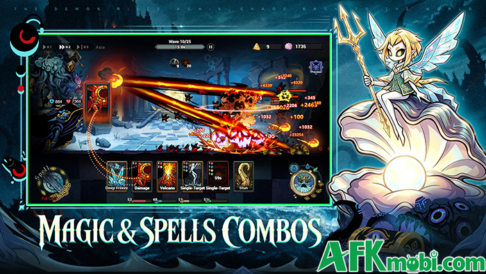 Tide Defense: Lucky Magic game phòng thủ độc đáo với cơ chế sử dụng thẻ bài lẫn hợp nhất 0