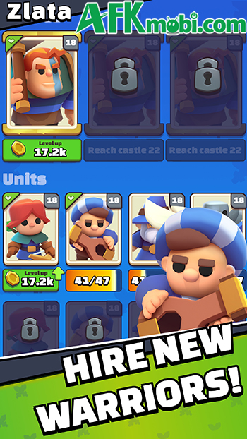 Zlata game chiến thuật đơn giản theo hơi hướng của thả lính với thời lượng ngắn 3